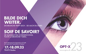 OPT-X.23 – Fachkongress für Optometrie und Optik